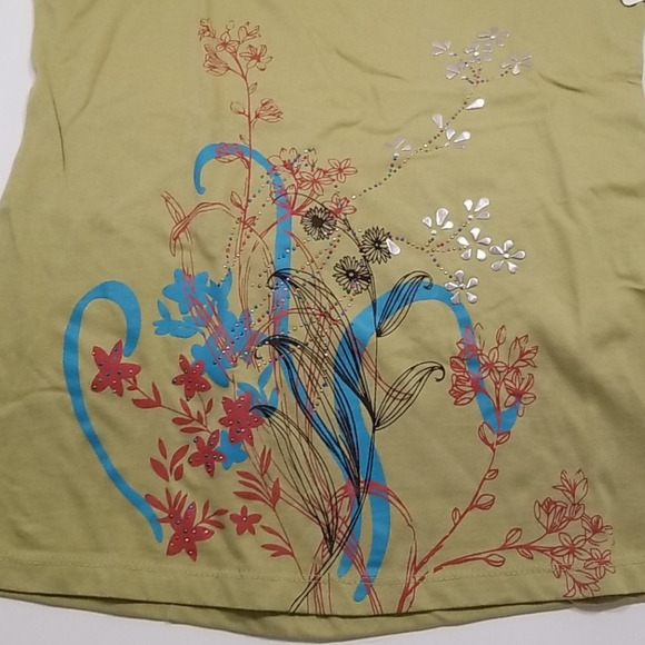 PartyLite MV Sport Jeweled Fitted T Shirt - Picture 3 of 7